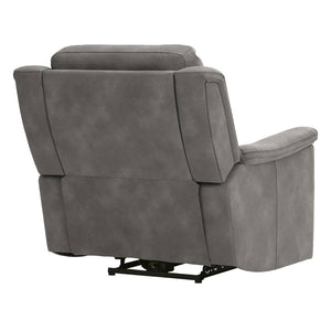 Fauteuil en tissu gris zéro gravité motorisé - Next-Gen Durapella