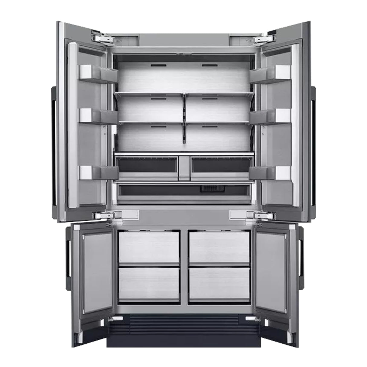 Réfrigérateur 4 portes Inox 42po