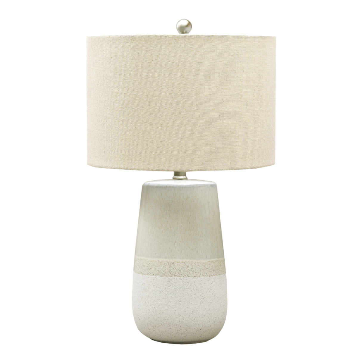 Lampe de table en céramique beige 27po - Shavon