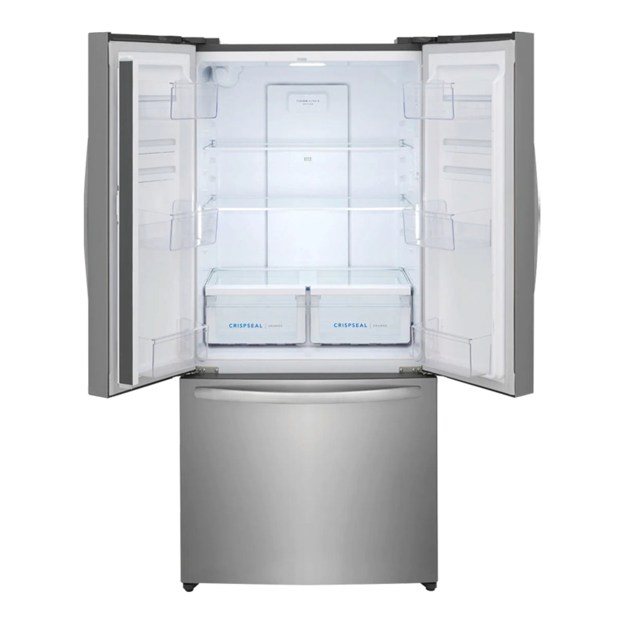 Réfrigérateur portes françaises Inox 32po
