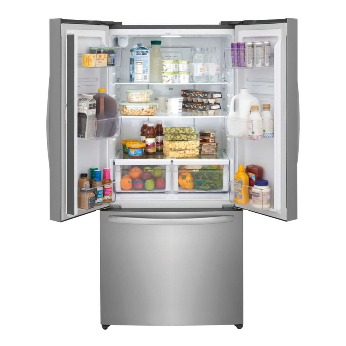 Réfrigérateur portes françaises Inox 32po