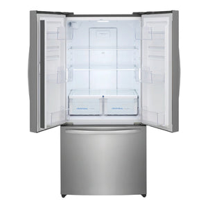 Réfrigérateur porte française profondeur comptoir 32 po 3 portes Inox