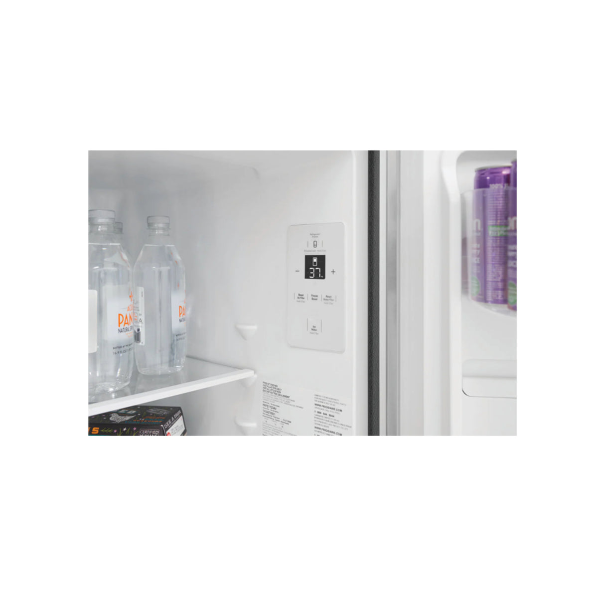 Réfrigérateur portes françaises Inox 32po