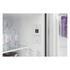 Réfrigérateur porte française profondeur comptoir 32 po 3 portes Inox