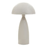 Lampe de table en forme d'un champignon en métal 15 po. - Arcata