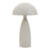 Lampe de table en forme d'un champignon en métal 15 po. - Arcata