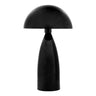 Lampe de table en forme d'un champignon en métal 15 po. - Arcata