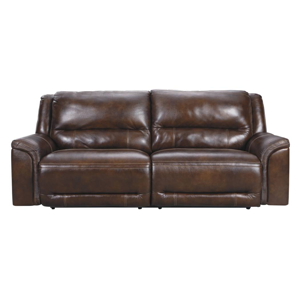 Sofa condo brun foncé cuir motorisé - Catanzaro