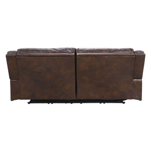 Sofa condo brun foncé cuir motorisé - Catanzaro