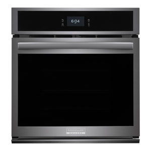 Four encastrable simple 27 po. 3,8 pi³ Inox noir