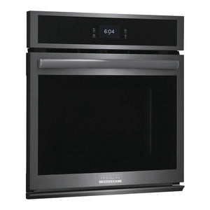Four encastrable simple 27 po. 3,8 pi³ Inox noir