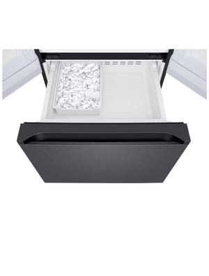 Réfrigérateur portes françaises Inox noir 30po