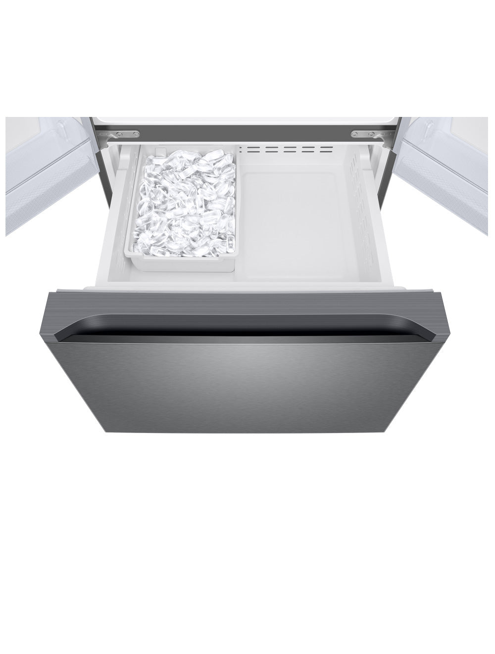 Réfrigérateur portes françaises Argent 30po