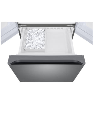 Réfrigérateur portes françaises Argent 30po