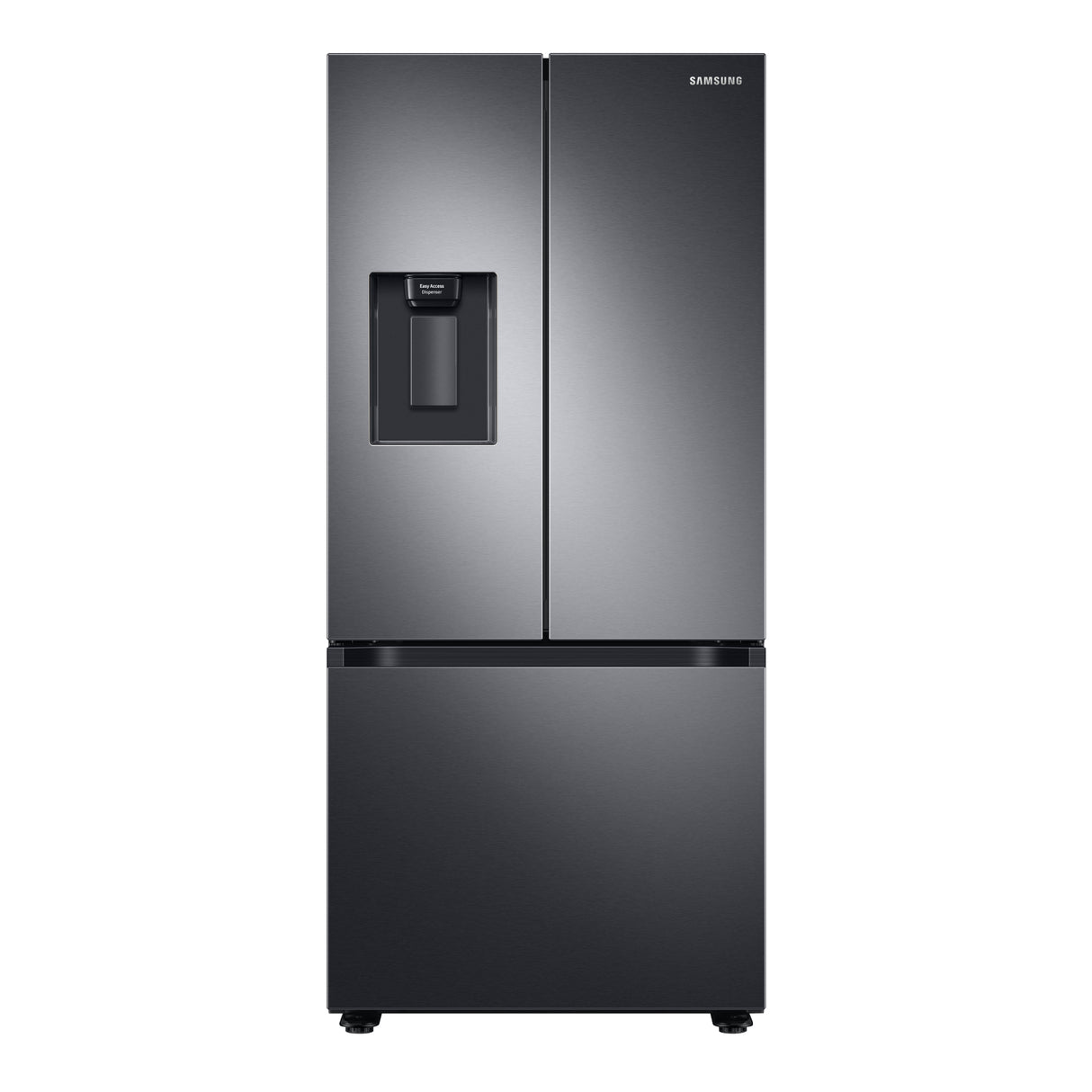 Réfrigérateur portes françaises Inox noir 30po