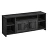 Meuble de télévision en stratifié faux bois à 2 portes - I 2742-2743