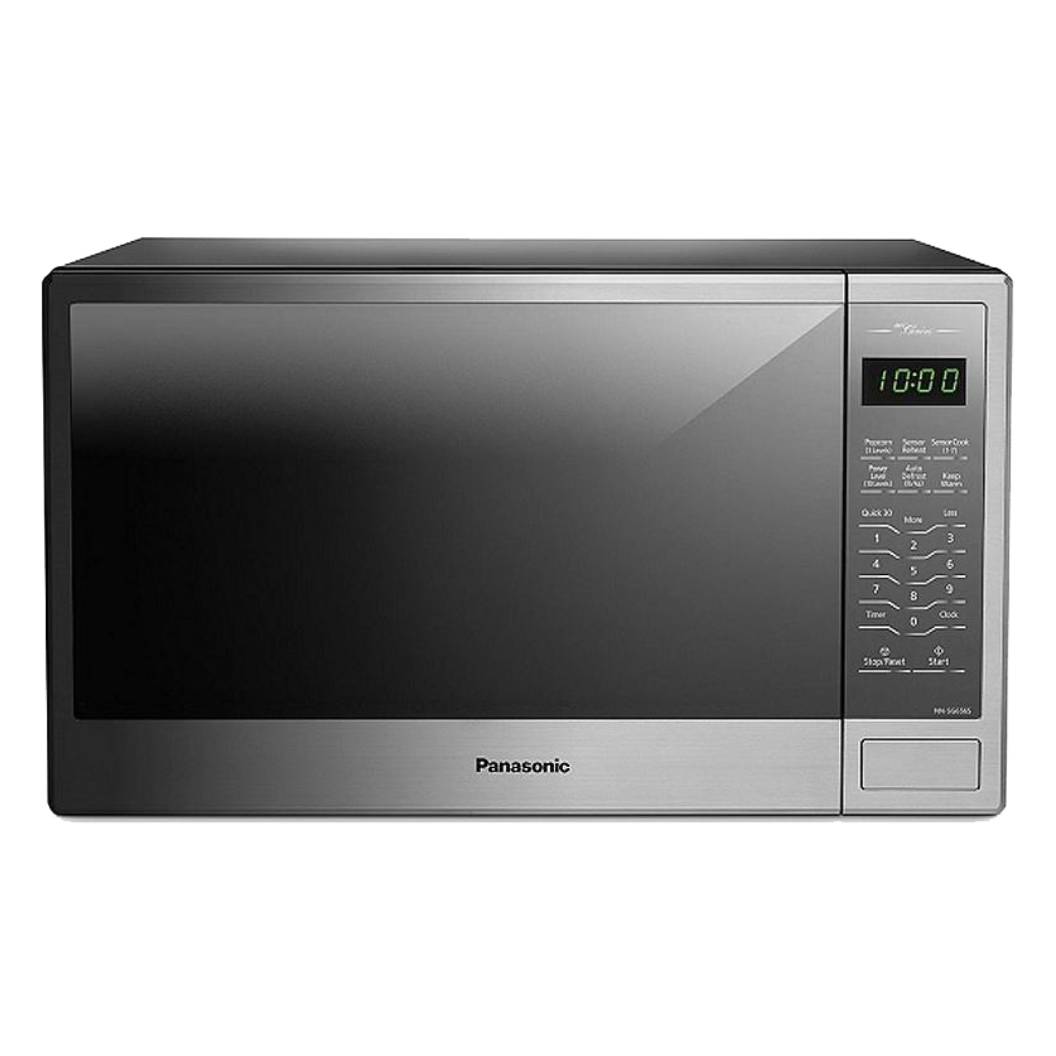 Micro-ondes de comptoir 1,3 pi³, 1100W en acier inoxydable