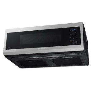Micro-ondes à hotte intégrée 30 po, 1,1 pi³ Inox avec Wi-Fi