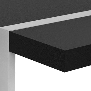 Bureau de travail en MDF/stratifié et métal argenté - I 7662-7663-7664