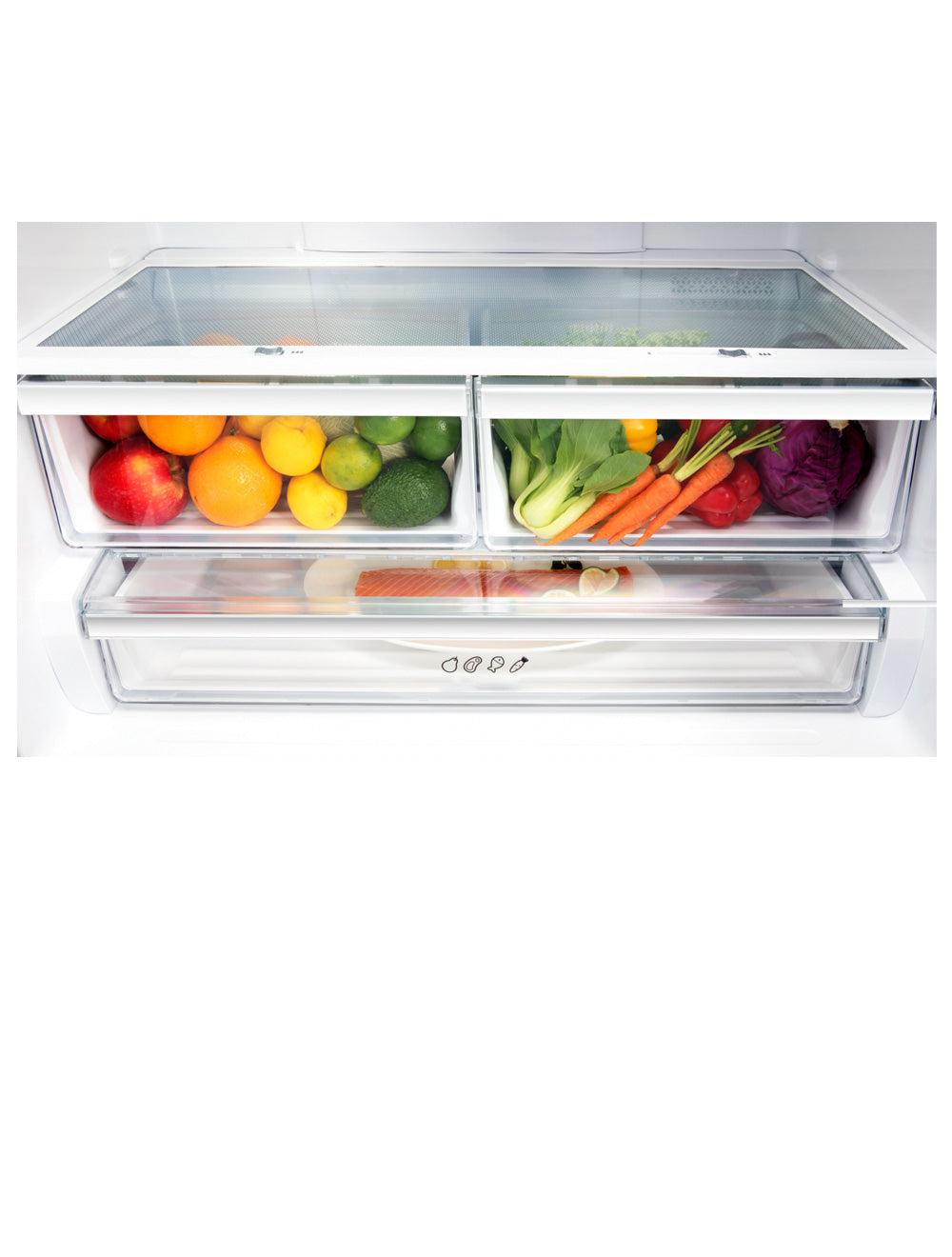 Réfrigérateur portes françaises Inox 36po