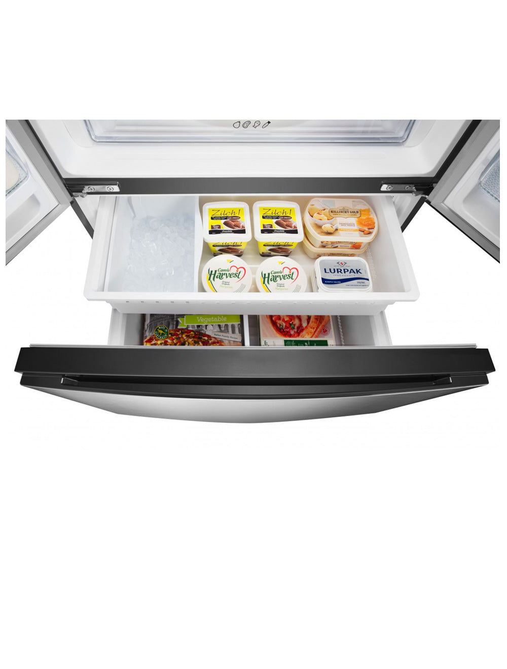 Réfrigérateur portes françaises Inox 36po