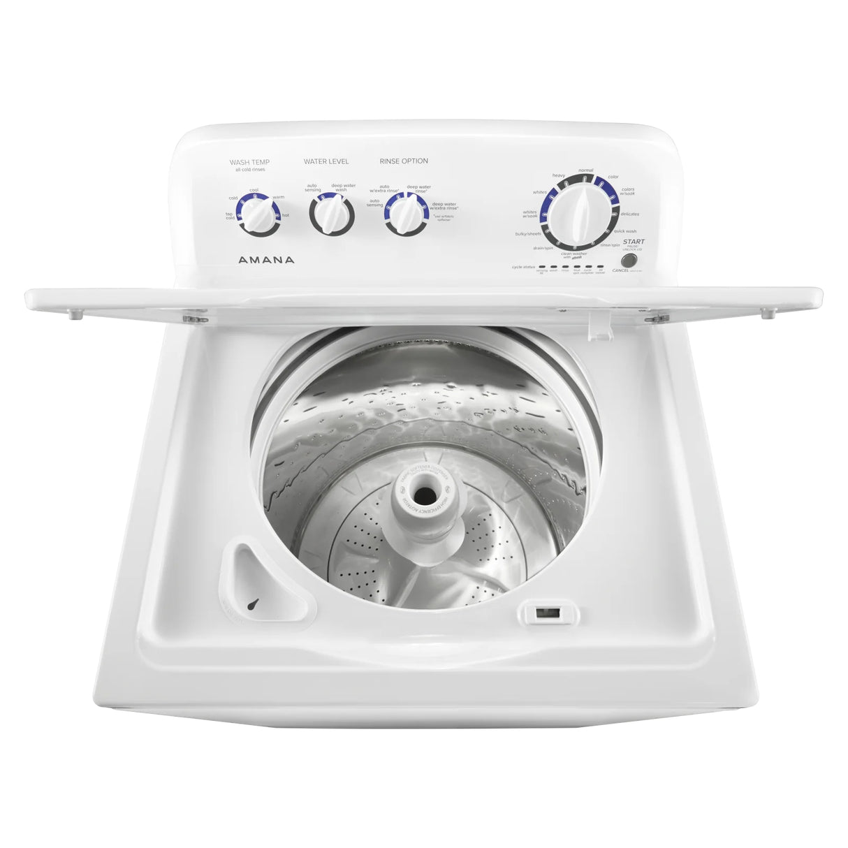 Laveuse à chargement par le haut 4,4 pi³ blanche