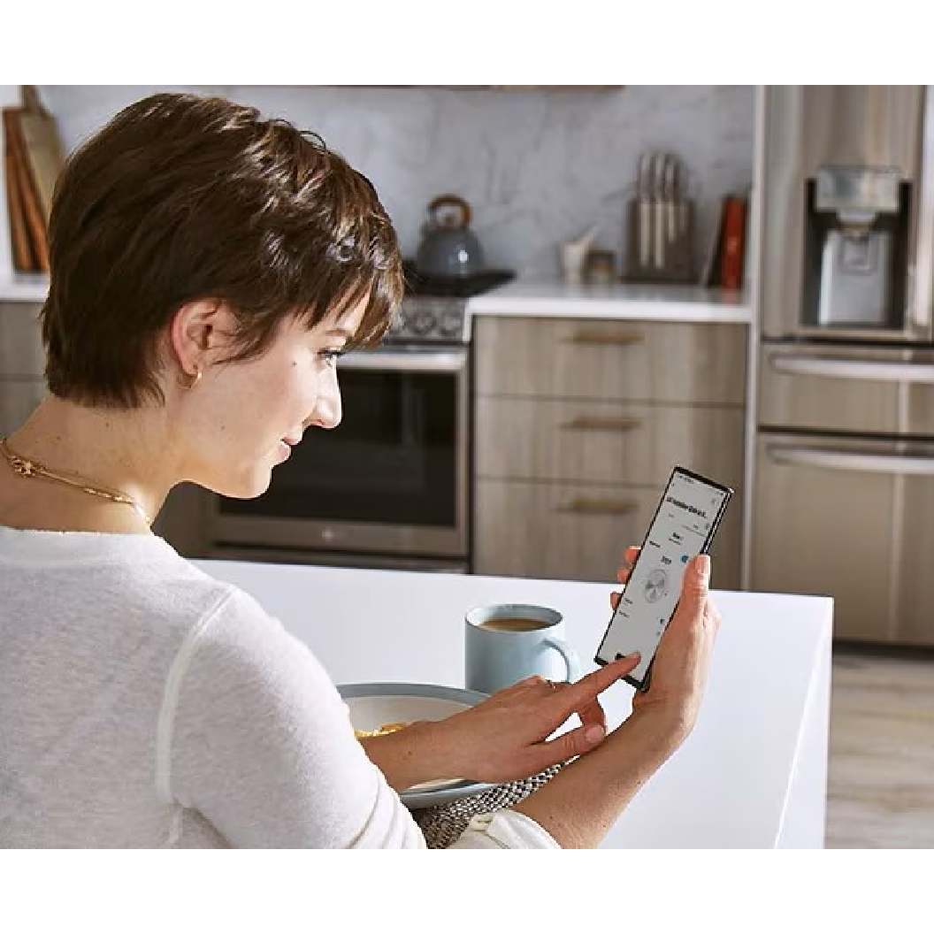 Cuisinière électrique encastrable 30 po, 6,3 pi³ Inox avec Wi-Fi