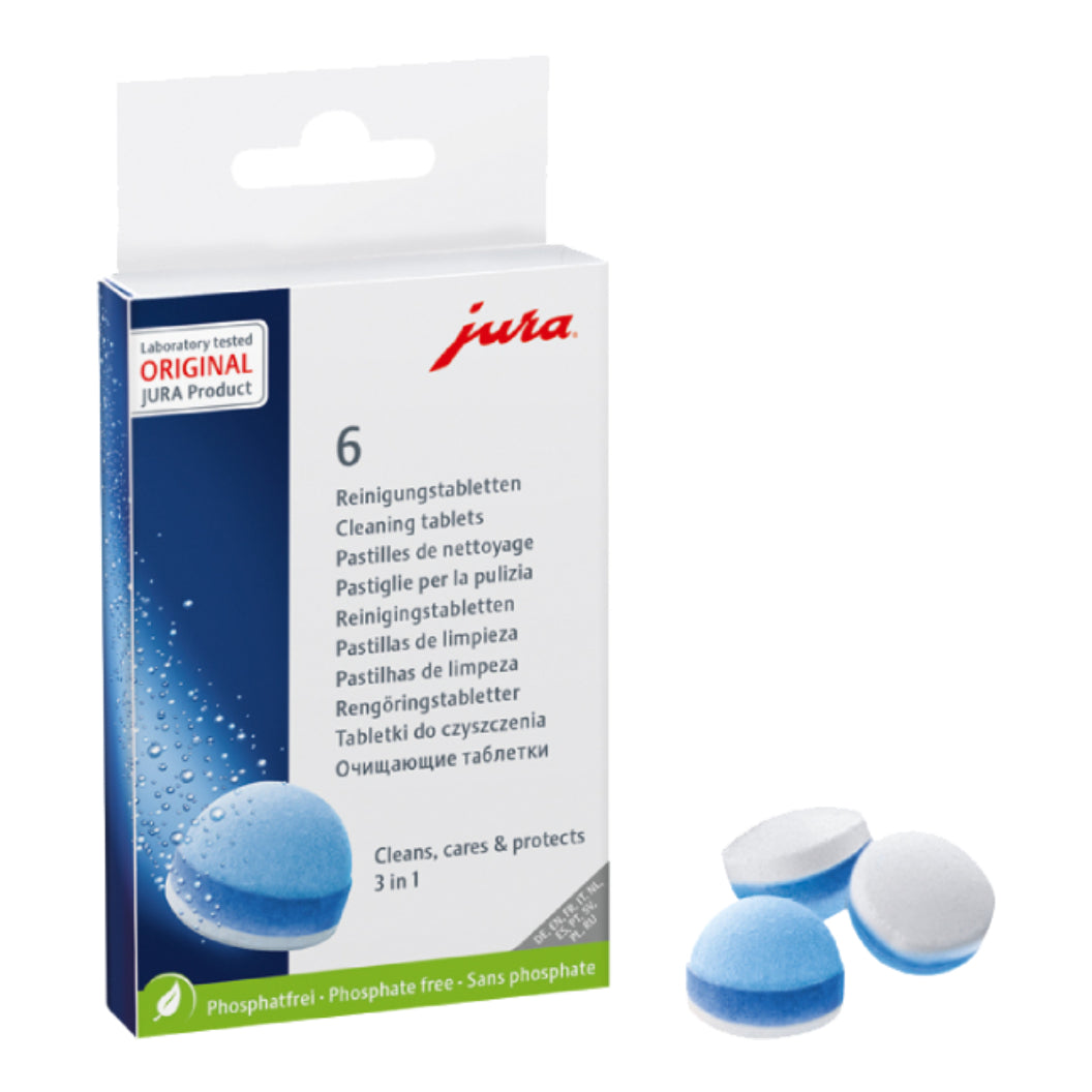 Pastilles de nettoyage 3 phases - 6 pièces