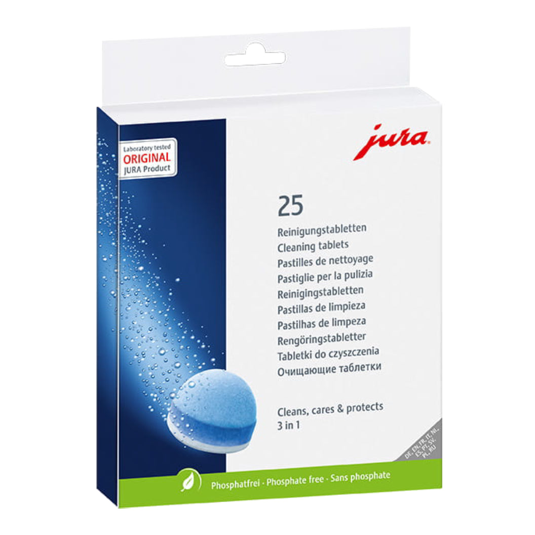 Pastilles de nettoyage 3 phases - 25 pièces