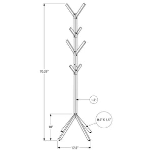 Porte-manteau en métal avec 8 crochets - I 2057-2058-2059