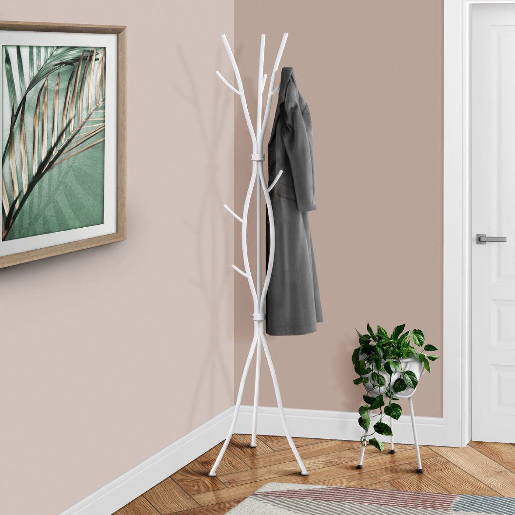 Porte-manteau en métal martelé avec 8 crochets - I 2061-2062-2063