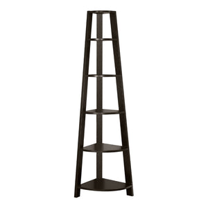 Étagère de coin en MDF/stratifié avec 5 tablettes - I 2495-2496-2497-2499-2750