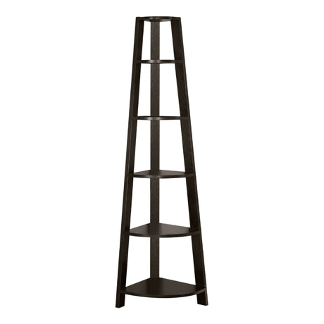 Étagère de coin en MDF/stratifié avec 5 tablettes - I 2495-2496-2497-2499-2750