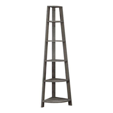 Étagère de coin en MDF/stratifié avec 5 tablettes - I 2495-2496-2497-2499-2750