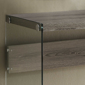 Table console en MDF/stratifié et verre trempé - I 3055-3232-3288