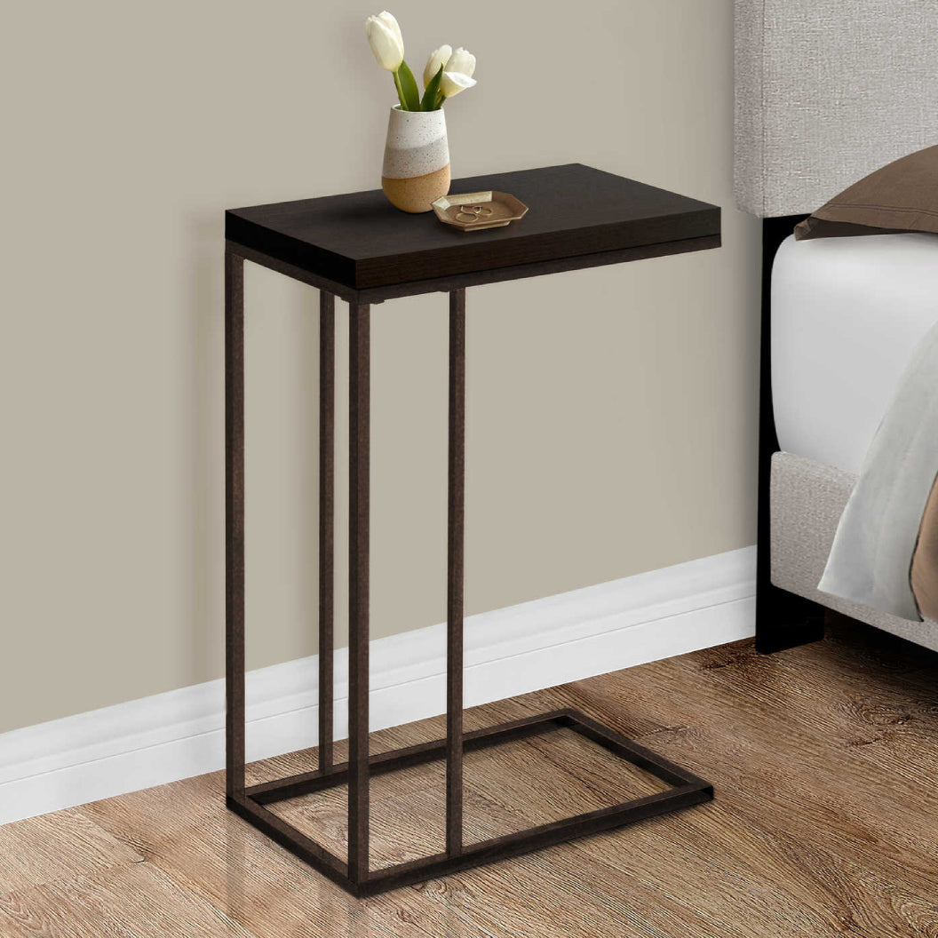 Table d'appoint en MDF/stratifié en métal chromé - I 3007-3008-3088-3228-3253-3372