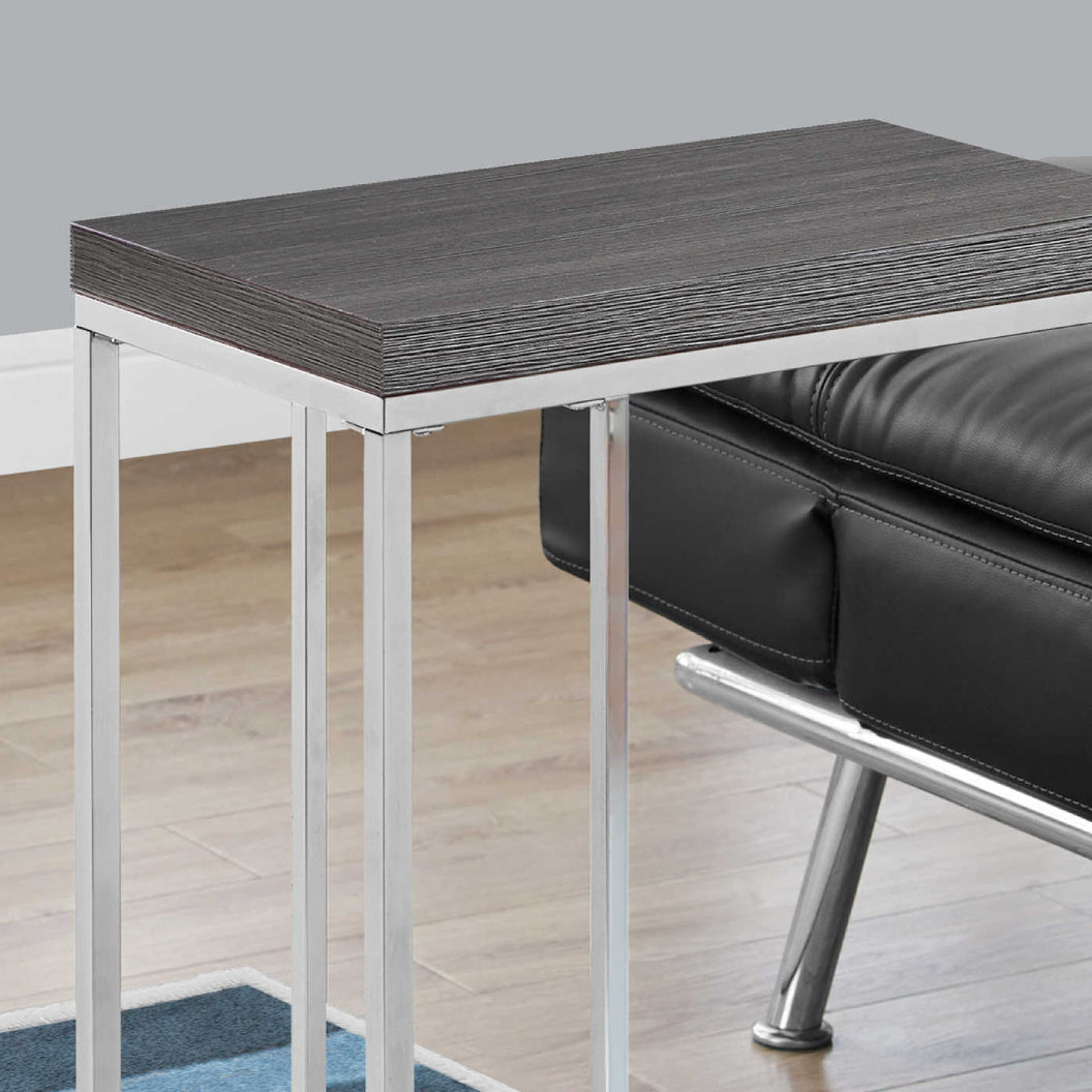 Table d'appoint en MDF/stratifié en métal chromé - I 3007-3008-3088-3228-3253-3372