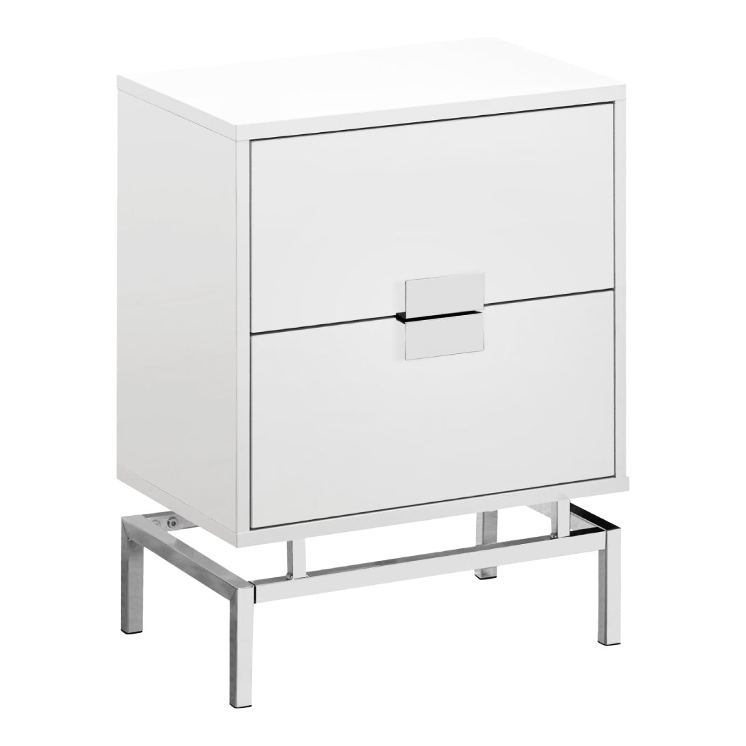 Table d'appoint en MDF/stratifié et métal - I 3490-3493