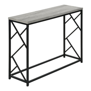 Table console en MDF/stratifié et métal - I 3532-3533-3534