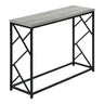 Table console en MDF/stratifié et métal - I 3532-3533-3534