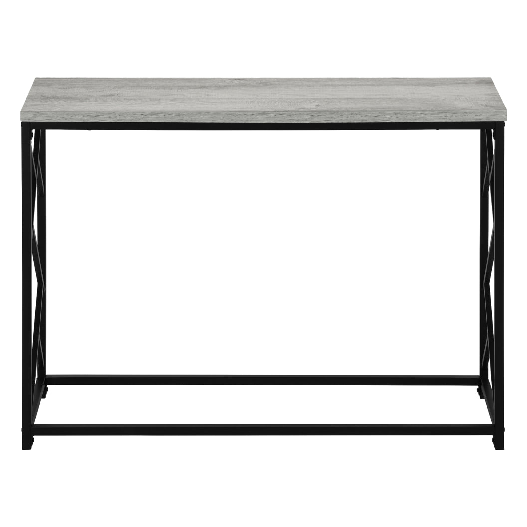 Table console en MDF/stratifié et métal - I 3532-3533-3534