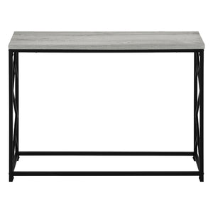 Table console en MDF/stratifié et métal - I 3532-3533-3534