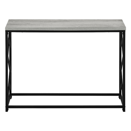 Table console en MDF/stratifié et métal - I 3532-3533-3534
