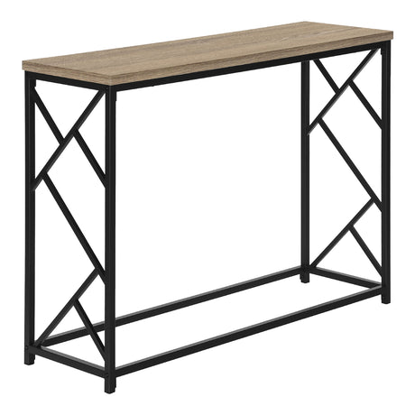 Table console en MDF/stratifié et métal - I 3532-3533-3534