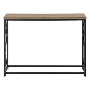 Table console en MDF/stratifié et métal - I 3532-3533-3534