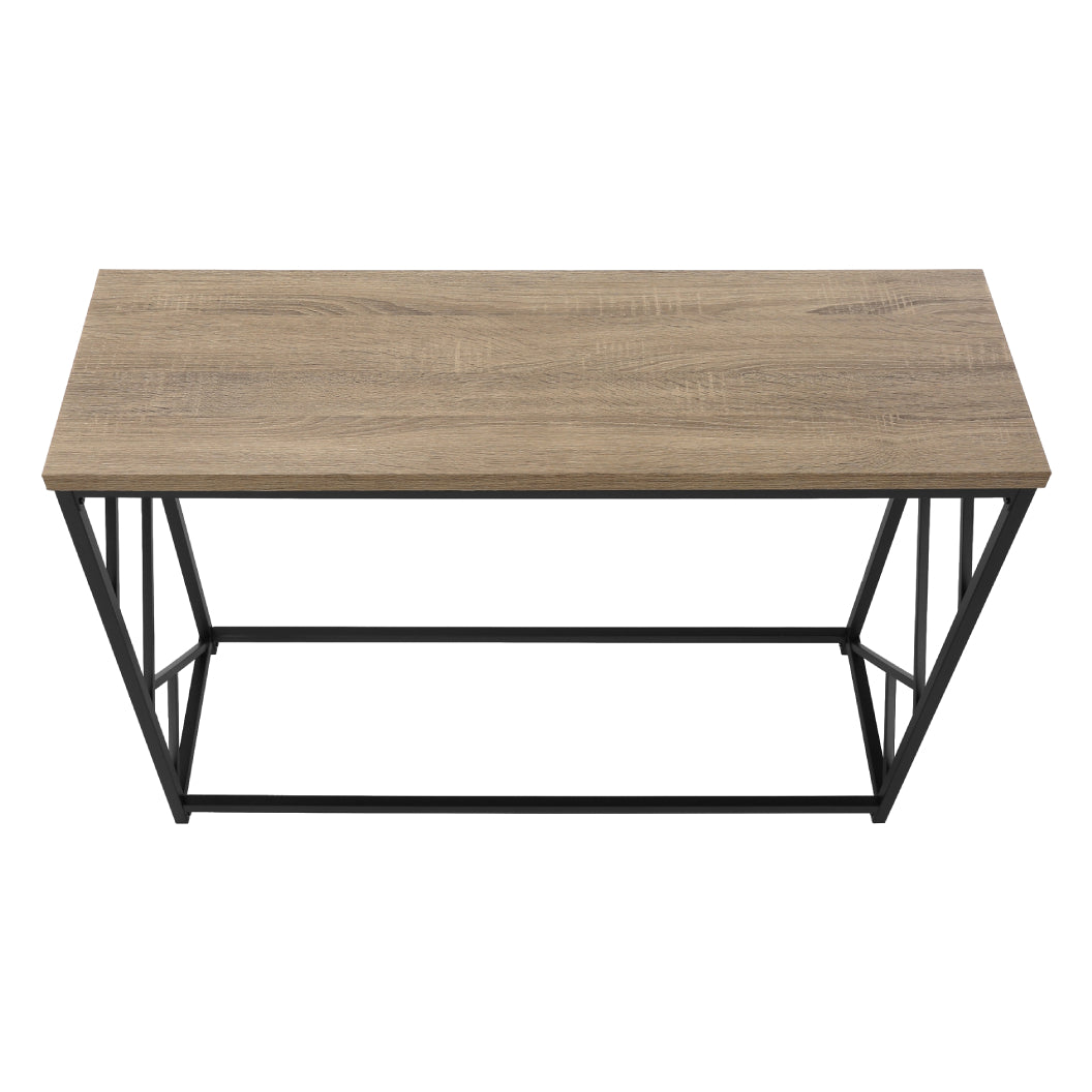 Table console en MDF/stratifié et métal - I 3532-3533-3534