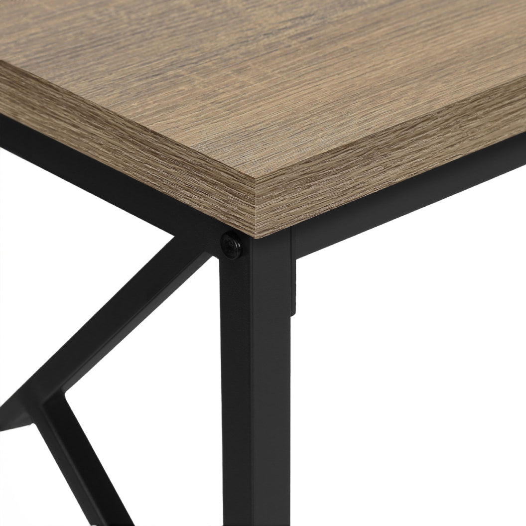 Table console en MDF/stratifié et métal - I 3532-3533-3534