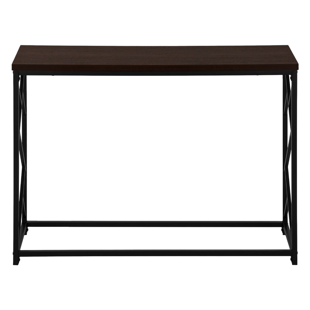 Table console en MDF/stratifié et métal - I 3532-3533-3534