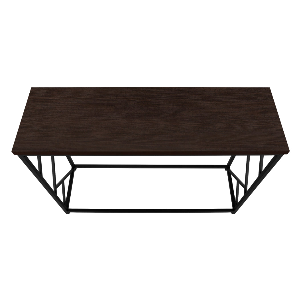 Table console en MDF/stratifié et métal - I 3532-3533-3534