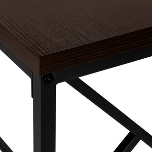 Table console en MDF/stratifié et métal - I 3532-3533-3534